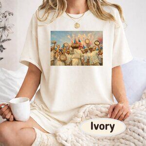 Comfort Colors Together We Are America Bunny Bowl Tee